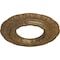 Ekena Millwork Lisbon Ceiling Medallion (Fits Canopies up to 7"), Hnd-Painted Rubbed Bronze, 15 3/8"OD x 7"ID x 1"P CM15LIRZS - alternate 3